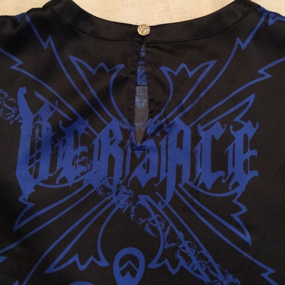EUC Authentic Versace silk blouse - Picture 9 of 9